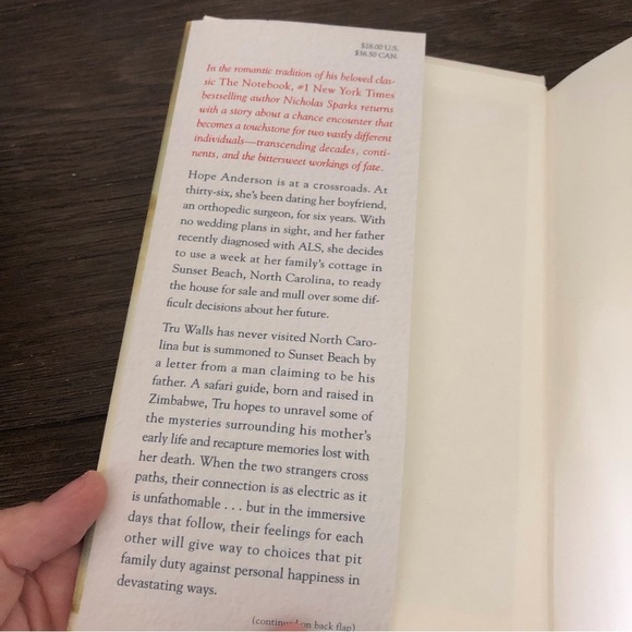 Every Breath by: Nicholas Sparks hardback book - Picture 2 of 6